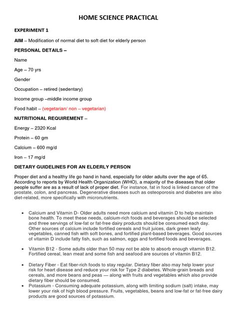 Image result for Home Science Practical Class 12