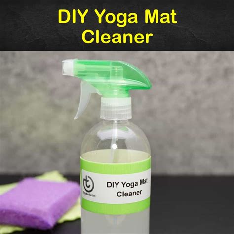 9 Simple But Effective Yoga Mat Cleaner Recipes