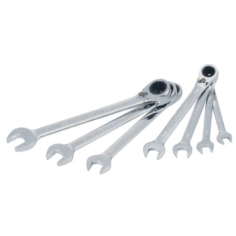 CRAFTSMAN 7-Piece Set Standard (SAE) Ratchet Wrench CMMT87024 at Lowes.com