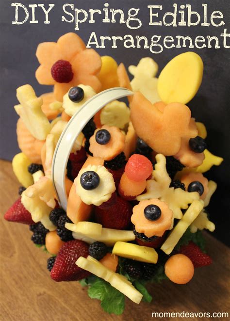 Make Your Own Edible Arrangement-Perfect for Spring! - Mom Endeavors