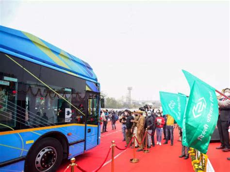 Know all about Delhi's brand new electric bus - First electric bus ...
