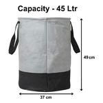 Buy Kuber Industries Heart Home Foldable Laundry Basket - With Handle ...