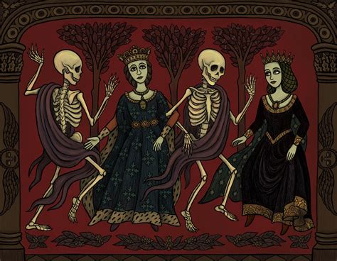 Danse Macabre Painting