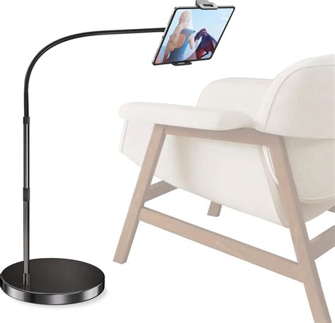 Elitehood Aluminum iPad Stand for Bed - 360 Swivel Tilt Holder, Heavy ...