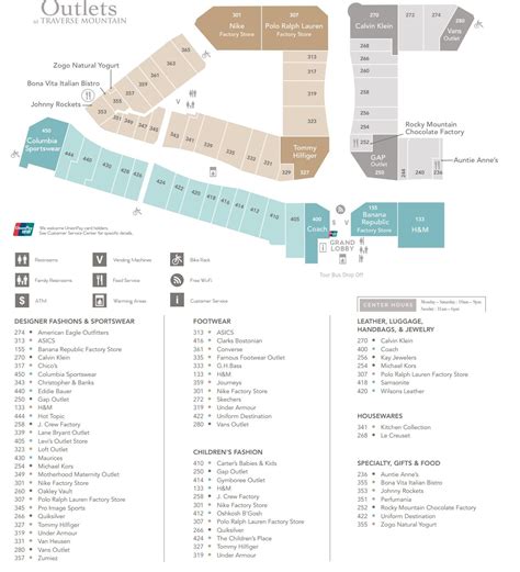 Outlets at Traverse Mountain (52 stores) - outlet shopping in Lehi ...