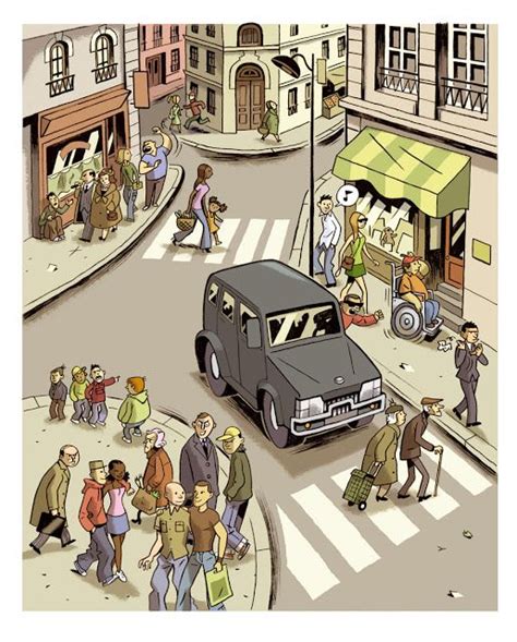 Busy City Drawing 的图像结果