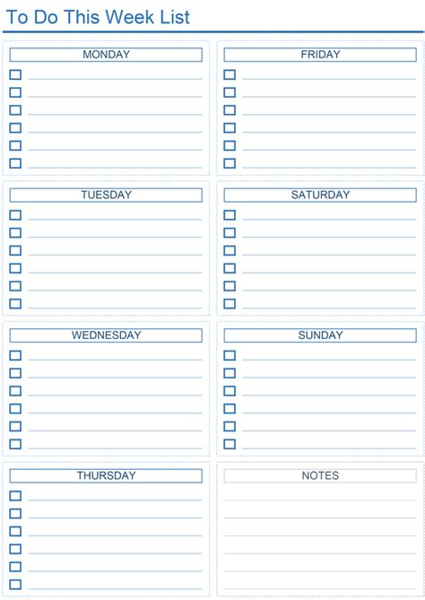 Daily To Do List Templates for Excel