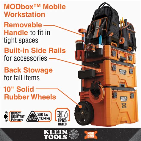 MODbox™ Rolling Toolbox - 54802MB | Klein Tools