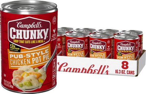 Amazon.com : Campbell's Chunky Classic Chicken Noodle Soup (Pack of 8 ...