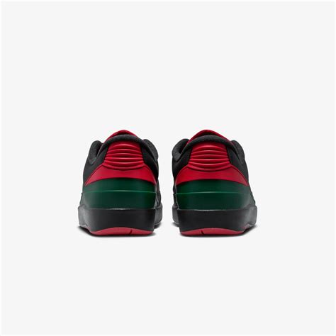 Buy Low Black, Fire Red and FIR Cement Grey Air Jordan 2 Retro Shoes ...