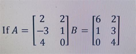Chapter 3 Matrices Class 12 - Brainly.in