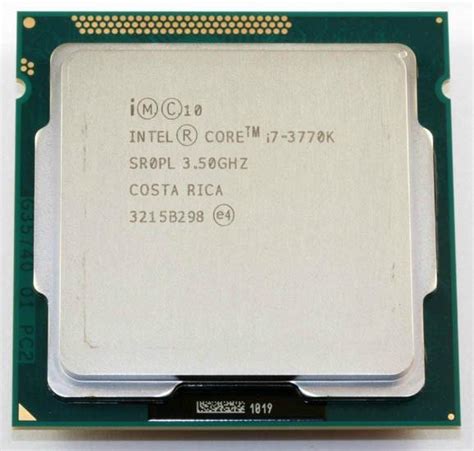 Intel Core i7-2600 vs Intel Core i7-3770: What is the difference?