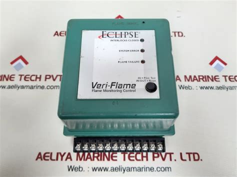 Eclipse veri-flame flame monitoring control – Aeliya Marine