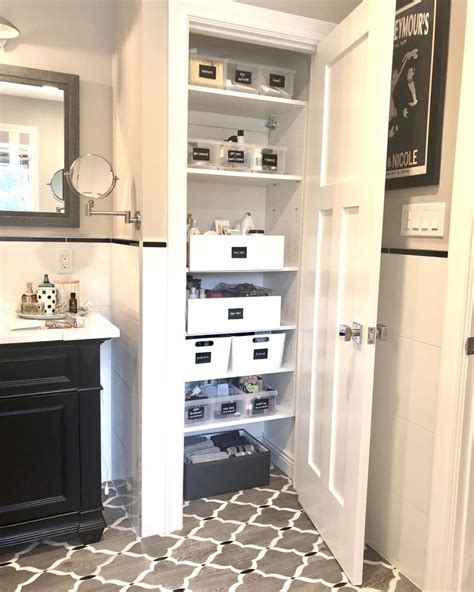 20 Brilliant Bathroom Cabinet Organizing Ideas