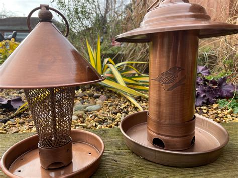 Copper Bird Feeder – Backyard Bliss
