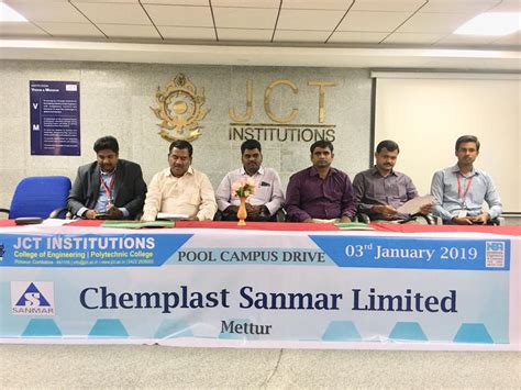 Pool – Campus Drive – Chemplast Sanmar Ltd, Mettur – JCT Polytechnic