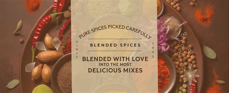 Blended Spices – The Great Indian Spicery
