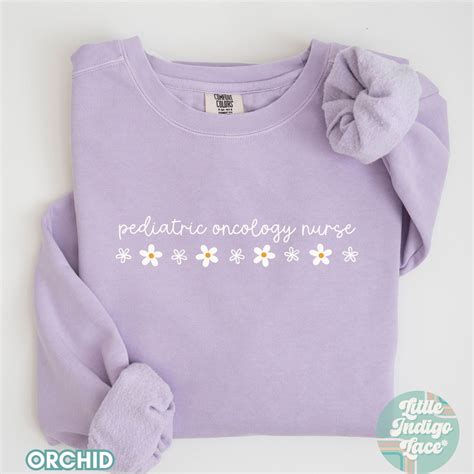 Pediatric Oncology Nurse Sweatshirt, Peds Onc RN Sweatshirt, Gift for ...
