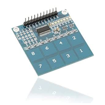 Super Debug TTP226 Module,TTP226 8-Way Channel Capacitive Touch Switch ...