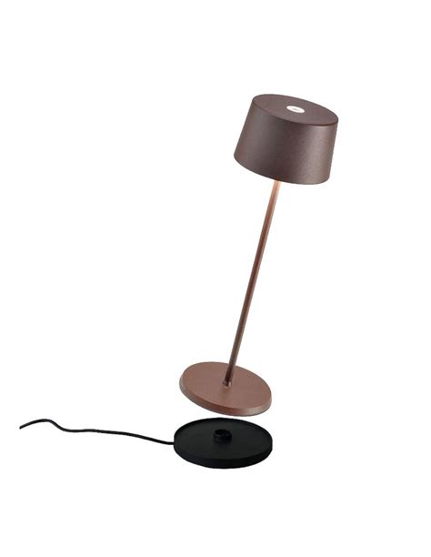 Zafferano Olivia Pro Table Lamp Corten