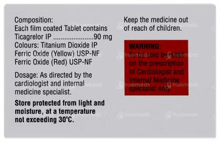 Ticabid 90 Mg Tablet 10 - Uses, Side Effects, Dosage, Price | Truemeds