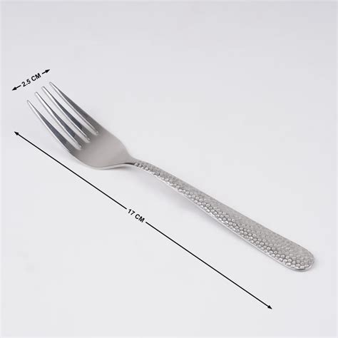 Buy Glister Elke Set of 6 Stainless Steel Baby Fork from Home Centre at ...