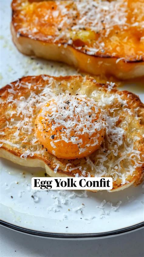 Egg yolk confit – Artofit