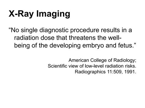 Guidelines for Diagnostic Imaging During Pregnancy | PPTX