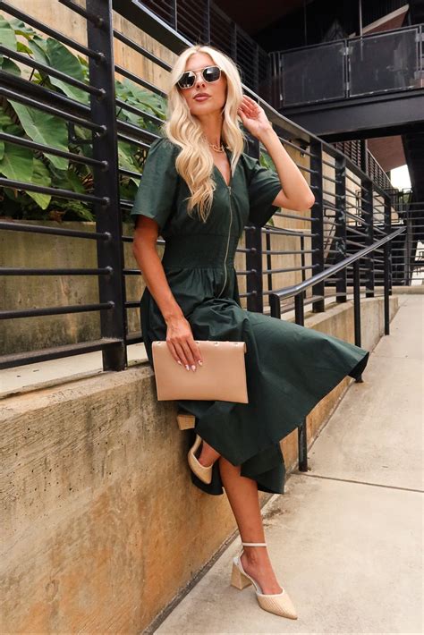 Zip Front Dresses | Women’s Casual & Dressy Styles - Lizard Thicket