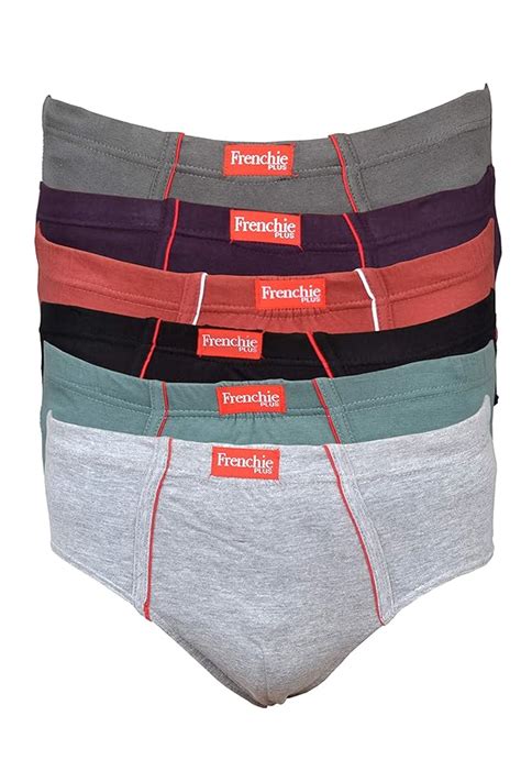VIP Men's Frenchie Plus Innerwear (Assorted Colour, Size- 110cm) - Pack ...