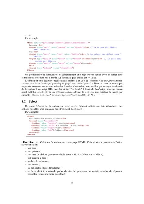 Image result for Formulaire En HTML