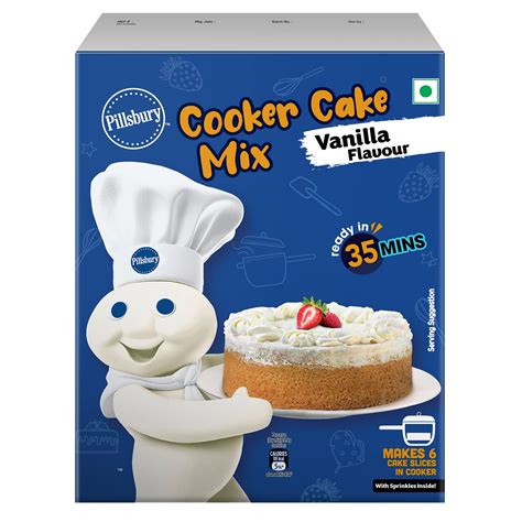Pillsbury Cooker Cake Mix, Vanilla, 159 gm : Amazon.in: Grocery ...