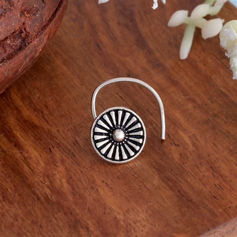 Buy 925 Sterling Silver Nose Pins Online | Nemichand Jewels – NEMICHAND ...