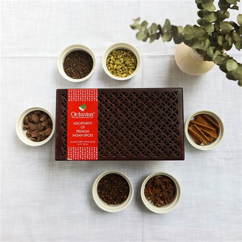 Buy 6 Exotic Indian Whole Spices Collection Online at Octavius