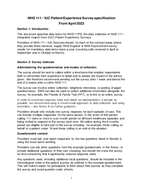 Fillable Online Findings 1: what counts as patient experience data and ...