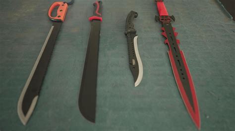 Zombie knives still for sale online after ban, BBC finds - BBC News