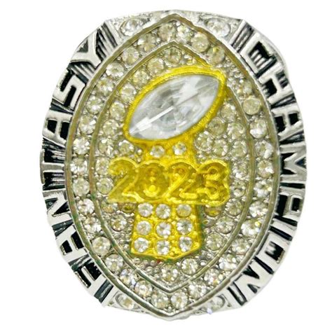 2023 Fantasy Football League Championship Trophy Rings size - TikTok Shop