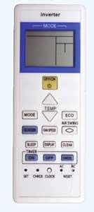 Universal Inverter AC Remote Control with LCD Display, ECO Mode, Timer ...