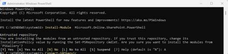 How to Install SharePoint Online PowerShell Module 的图像结果