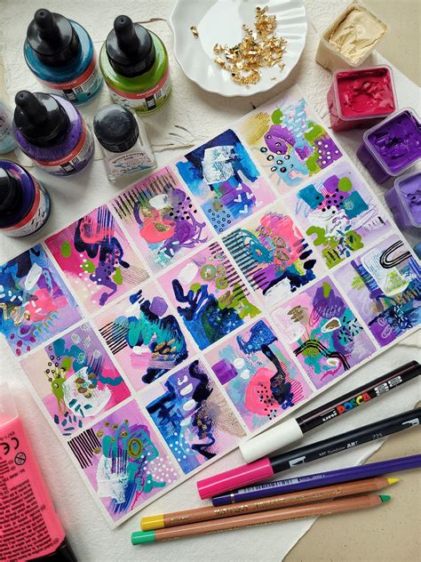 Best 13 Gel Plate Mixed Media Envelopes by Carisa Zglobicki – Artofit