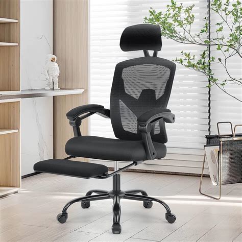 Ergonomic Office Chair- Home Office Desk Chairs with Foot Rest ...