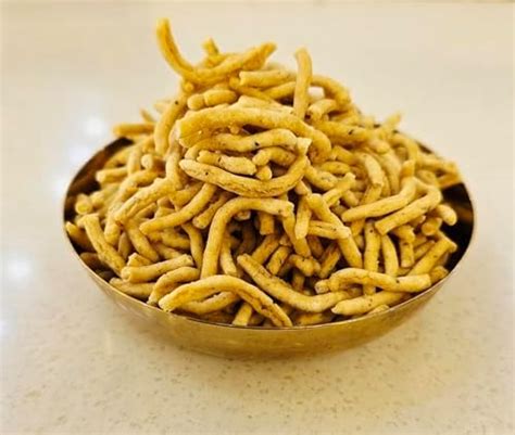 Ratlami Sev, Crunchy Savory Indian Snack, Made with Gram Flour and ...