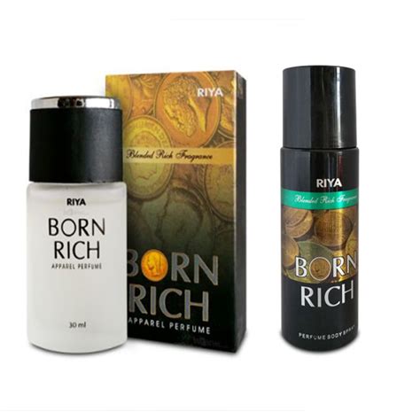 Buy Riya Born Rich Apparel Perfume (100Ml) Deodorant (150Ml) Online at ...