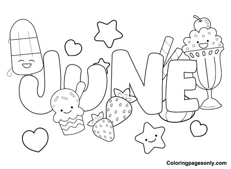 41 June Coloring Pages - Free & Printable for Kids and Adults