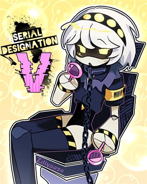 v (murder drones) drawn by zillyooze | Danbooru