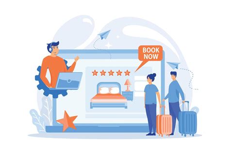 Room reservation online customer support, consultation. Virtual ...
