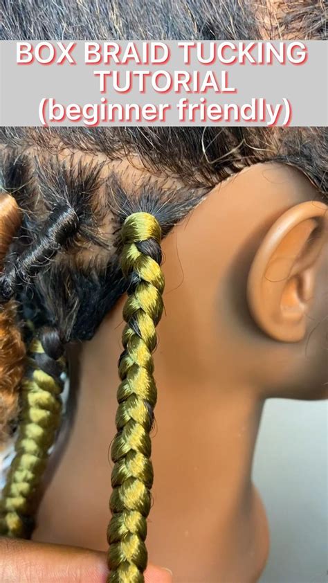 box braid tutorial 的图像结果