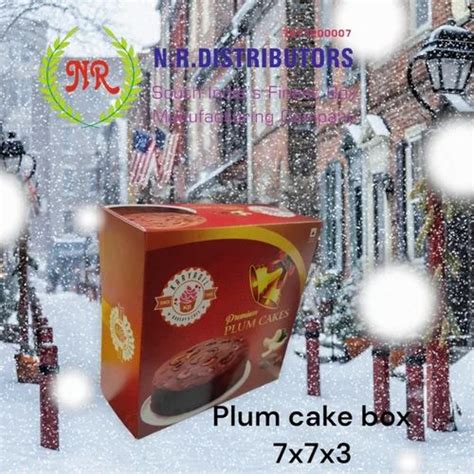 Cake Box - One Kg Cake Box Manufacturer from Sivakasi