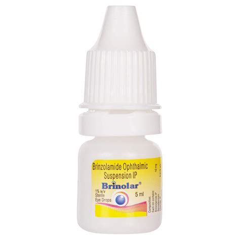 Brinolar - Bottle of 5 ml Eye Drops : Amazon.in: Health & Personal Care