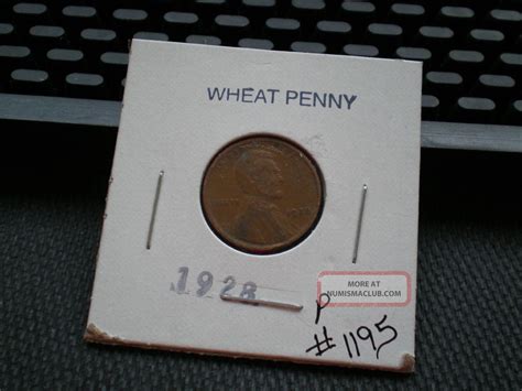 1928 Wheat Penny Lincoln Cent